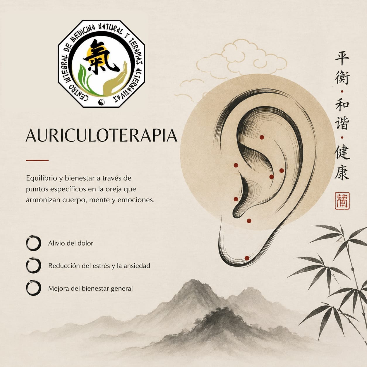 Sesión de Auriculoterapia